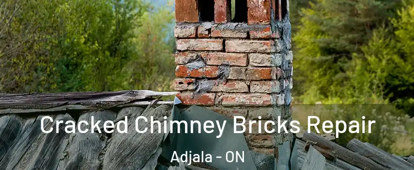  Cracked Chimney Bricks Repair Adjala - ON
