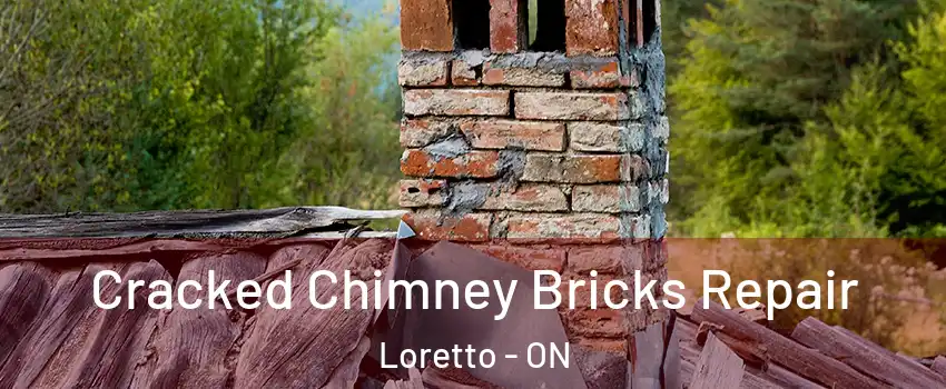  Cracked Chimney Bricks Repair Loretto - ON