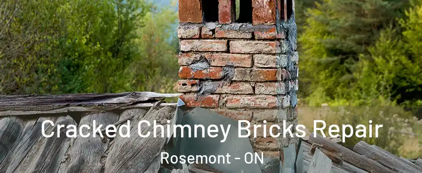  Cracked Chimney Bricks Repair Rosemont - ON
