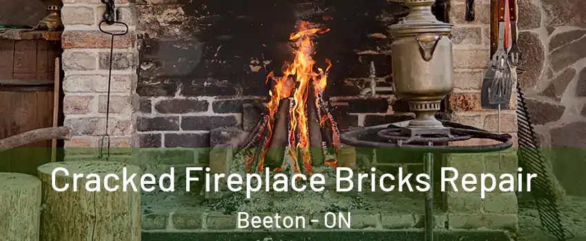  Cracked Fireplace Bricks Repair Beeton - ON