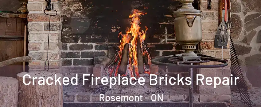  Cracked Fireplace Bricks Repair Rosemont - ON