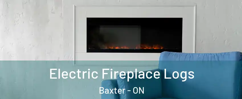  Electric Fireplace Logs Baxter - ON