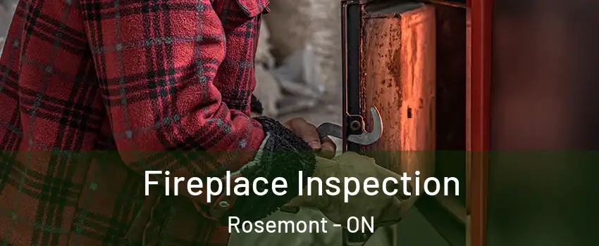  Fireplace Inspection Rosemont - ON