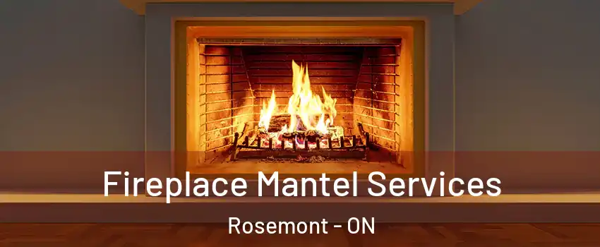  Fireplace Mantel Services Rosemont - ON