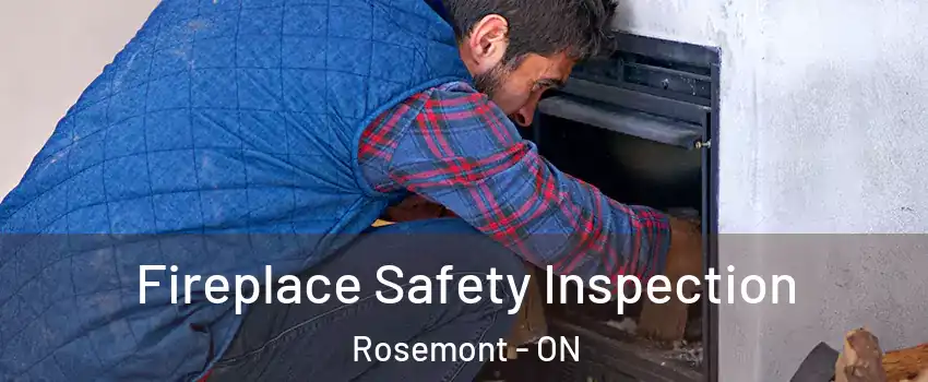  Fireplace Safety Inspection Rosemont - ON