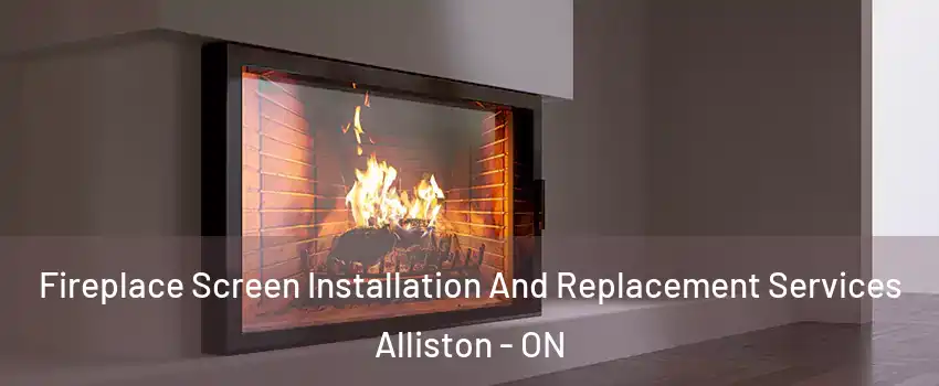  Fireplace Screen Installation And Replacement Services Alliston - ON