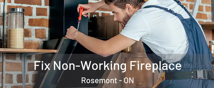  Fix Non-Working Fireplace Rosemont - ON