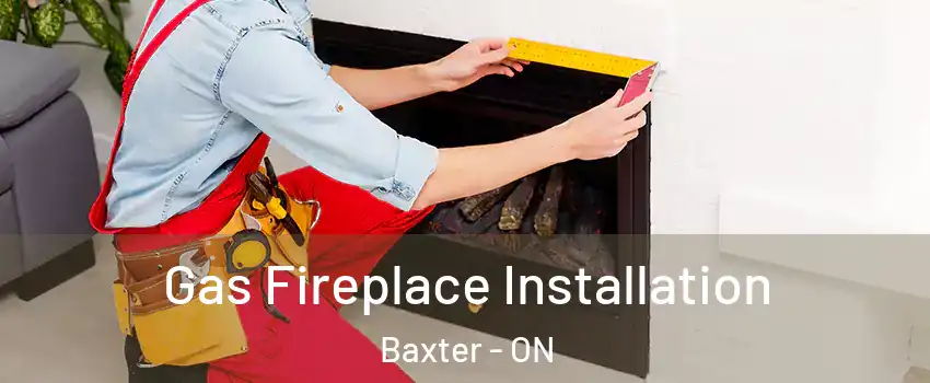  Gas Fireplace Installation Baxter - ON