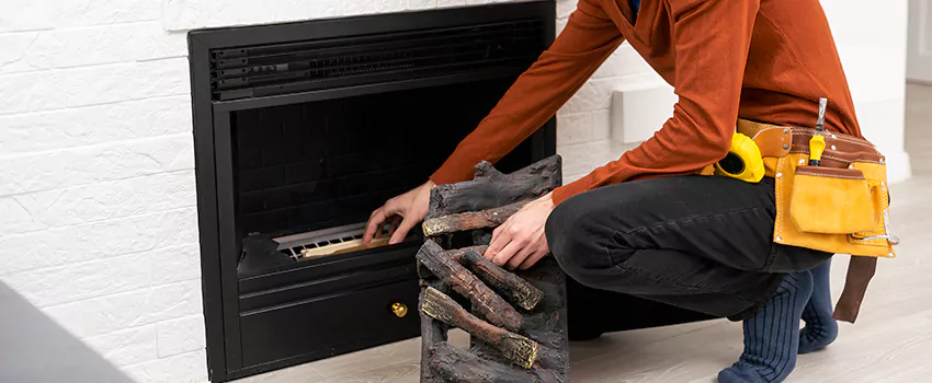 Metal Fireplace Installation in Alliston, Ontario