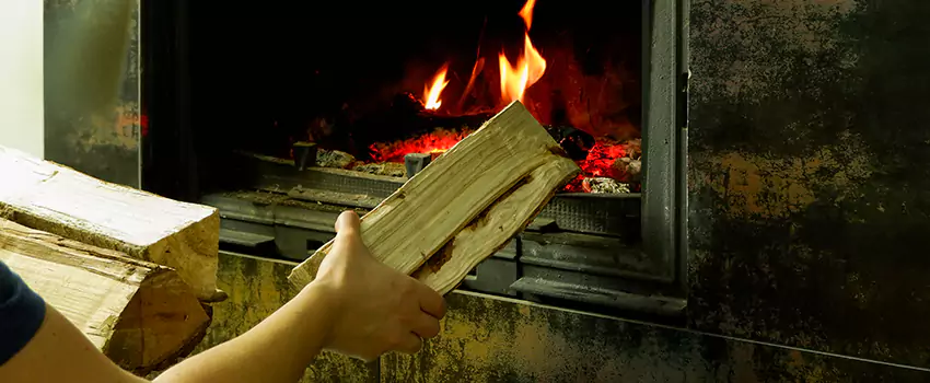 Wood Stove Heat Resistant Wall Repair in Alliston, Ontario