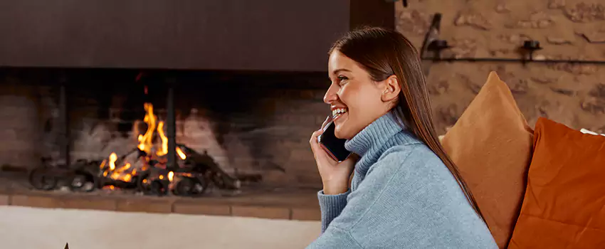 Dimplex Built-In Electric Fireplace Installation in Alliston, ON