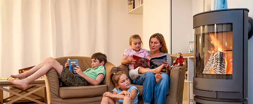 Outdoor Morso Fireplace Broken Screen Replacement in Alliston, Ontario