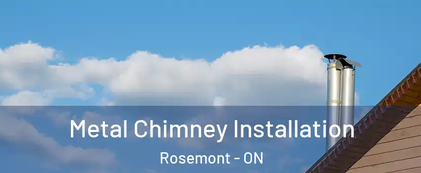  Metal Chimney Installation Rosemont - ON