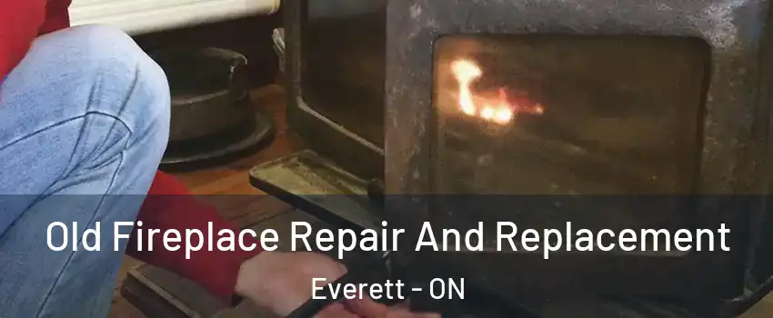  Old Fireplace Repair And Replacement Everett - ON