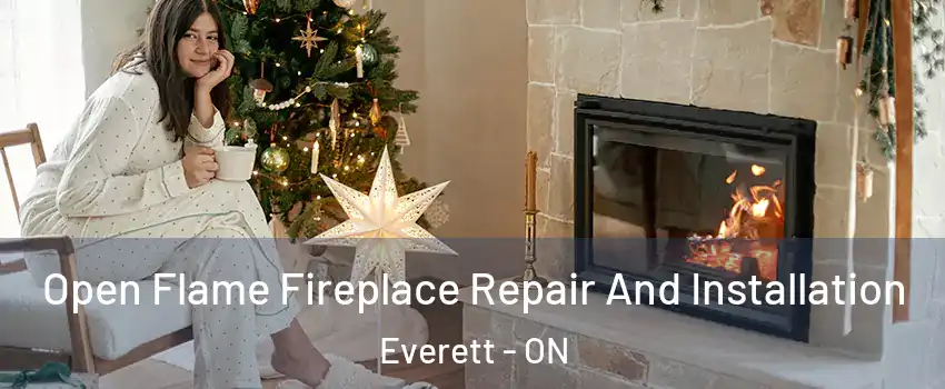  Open Flame Fireplace Repair And Installation Everett - ON