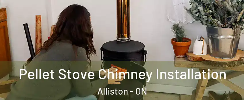  Pellet Stove Chimney Installation Alliston - ON