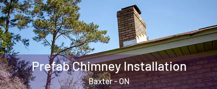  Prefab Chimney Installation Baxter - ON